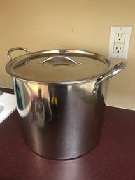 Large Stock Pot W Lid