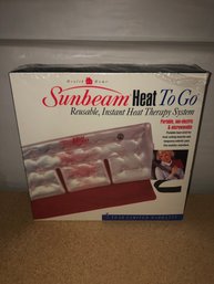 NEW-Sunbeam Portable Heat Pack