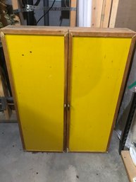 Yellow Storage Cabinet