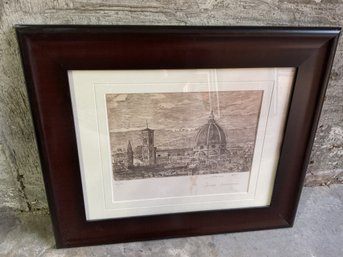 Florence Basilica Di Santa Maria Del Fiore Framed Art