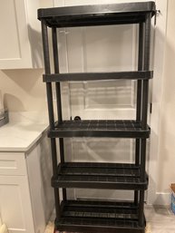 5 Shelf Sturdy Plastic Rack