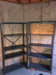 Metal Storage Shelfs X 2