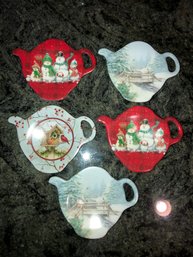 Tea Kettle Spoon Rests X6