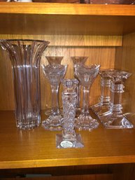 Marquis Waterford Crystal Vase And More