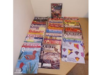 Quiltmaker Magazines Lot