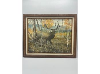 Elk Painting