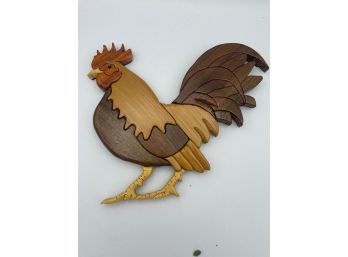 Wood Rooster