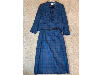 Pendleton Wool Skirt Suit