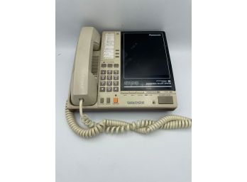 Old Corded Phone With Buttons