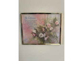 Serenity Prayer Framed