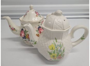 2 Beautiful Teapots