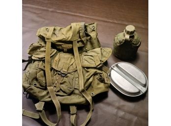 Army Bag And Canteens