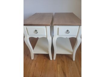 2  Wooden End Tables