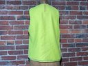 192 Vintage Halstons Neon Yellow Tank Top Shirt