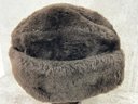203 Vintage Black Fur Cossack Winter Hat