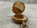 237 Antique 14k Gold Elgin Women's Pocket Watch W/ Monogram 39 Grams