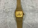 238 Vintage Omega 14k Gold Ladymate Womens Watch 34 Grams