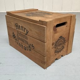 #138F Henry Weinhard's Private Reserve Vintage Wooden Beer Crate