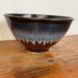 # 151RB Northwest Studio Pottery Signed Bowl 11'