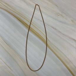 071 14k Yellow Gold Chain Necklace