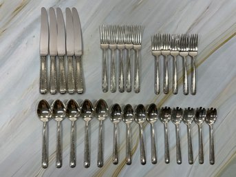 101 Towle Sterling Silver 'CandleLight' Set Of 29 Flatware, 817 Grams