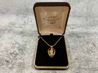 223 Vintage Goebel Collectors' Club Miniature Valentine Necklace