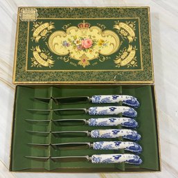 201 Royal Crown Derby England Cutlery Knives