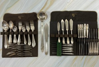 203 Rostfrei Silver Plated Stainless Flatware Set Of 76
