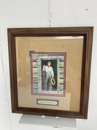 063 Gordon Snidow 1980s 'I Don't Do Windows' Framed Print