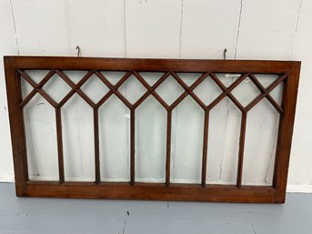 104 Antique Wood Hanging Window