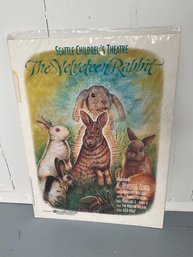 187 Vintage Seattle Children's Theatre The Velveteen Rabbit Book Poster