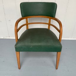 #56F Mid Century Green MCM Phoenix Chair Company Side Chair