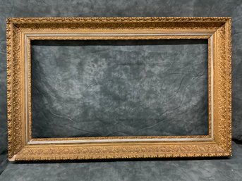 005 Large Gold Gilt Rectangle Frame AS IS