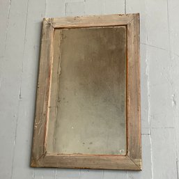 #159RC Antique Matt Finish Wall Mirror/ Wood Frame