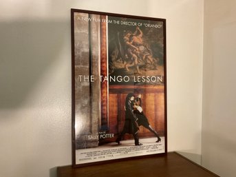 37 Vintage Sally Porter Film Tango Lessons Framed Poster