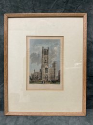 165 Ely Cathedral In Cambridgeshire, England Framed Print