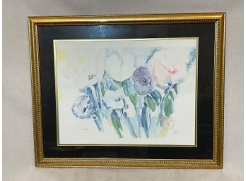 (B62) Watercolor Flowers By Jenn AP 43/75