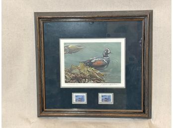 (MC66) 1982 Robert Bateman 'Migratory Waterfowl' Signed Stamp Print $3846/4595