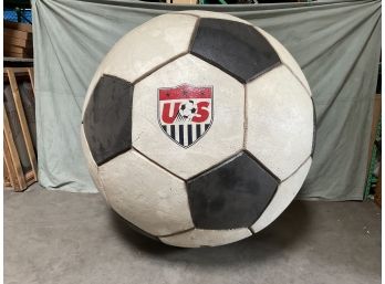 HUGE!!!!! 'LARGER THAN LIFE ' US Soccer Ball 6 Feet Tall (#0070)