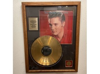 1989 Special Edition 24KT Gold Plated Record Number One Hits By Elvis Presley (#44)