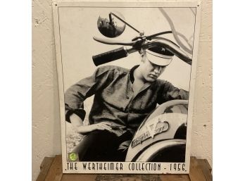 1956 Alfred Wertheimer Signature Elvis Presley Product, Metal Photograph Print (#40)