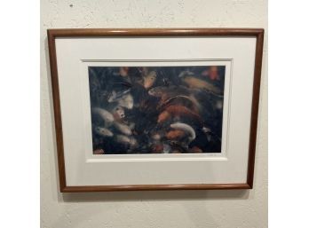 1994 Signed John Hughey The Koi Framed Photography (#11)