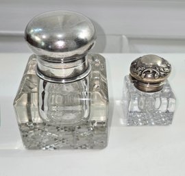 Two Antique Inkwells