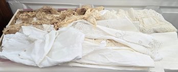 Mixed Lot Of Vintage Lace & More