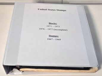 Assorted United States Of America Album Postal Stamps