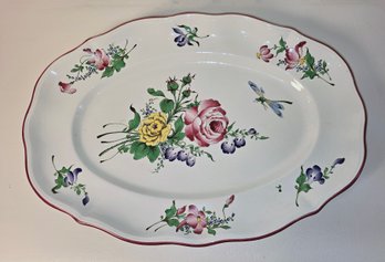 Antique Luneville France Platter