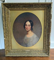 19th Century Portrait Of Mary Ann Bruen Taylor
