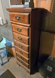 Wood Tall Chest Of Drawers