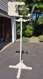 Flying Goose Whirligig With Stand