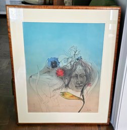 Bruno Bruni 1980s Framed Print - Come La Primavera